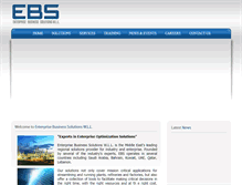 Tablet Screenshot of ebs-group.net